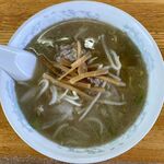 かつ平 - ラーメンしお味のアップ