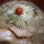 らーめん吉山商店 - 豚骨白湯塩ラーメンアップですってぇ～♪