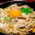 地鶏料理 味千両 - 親子丼900円