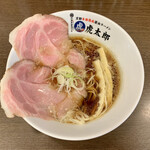 京都本格 熟成醤油ラーメン 虎太郎 - 虎太郎そば＋チキン南蛮 ¥980 の虎太郎そば