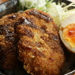 ラーメン あっぱれ - 当店オススメ！創業４０年お肉屋さんの味！ミンチカツ丼 ５８０円