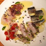 カルボナリ党 - 本日鮮魚のカルパッチョ