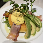 カフェナチュレ - エッグベネディクトセット