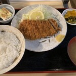 Takazen - ロースかつ定食です。（2022年６月）