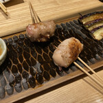 鶫 - 生ハム&クリームチーズ