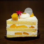 equilibre - 料理写真:マンゴーショートケーキ