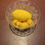 イル アオヤマ - マンゴー　貴腐ワインゼリー