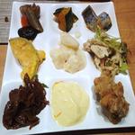 旬菜創作ビュッフェ 露菴 - 料理４総菜