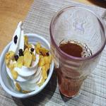 旬菜創作ビュッフェ 露菴 - 料理10ソフト＆ウーロン茶