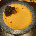 やまぐち - 鰻とマンゴーのクレープ　黒トリュフ