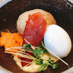 Sakurayama Sushi Shokunin Gotoni - 潰して出来たて食べるポテトサラダ
