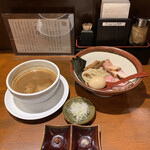 長男、ほそのたかし - 料理写真:特製つけ麺('22/06/30)