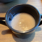 柳屋茶楽 - 蕎麦湯