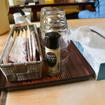 お食事処　しんでん - 卓上調味料