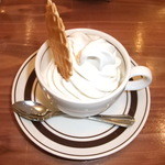 珈琲新鮮館 本店 - 白い珈琲ソフトクリーム