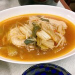 ゆたか食堂 - 特製辛味スープ・・