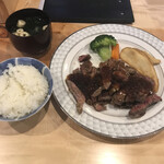 壱屋 - ビーフステーキランチ特大