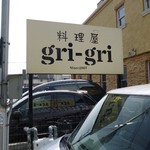 グリグリ - 道端の看板