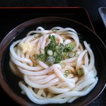 灸まんうどん - かけ小　２００円