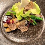 キュイエット - ホワイトアスパラ。