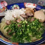 塩そば専門店 桑ばら - 牛スジトマトの冷やしそば