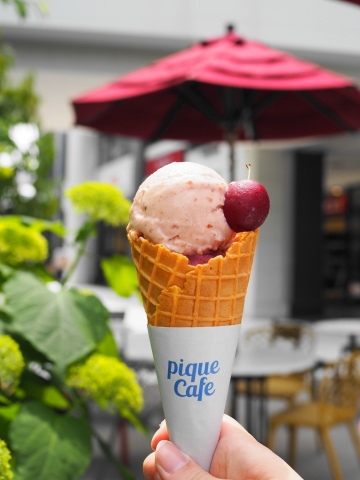 gelato pique cafe creperie 三井アウトレットパーク 仙台港店（ジェラート ピケ カフェ クレープリー） - 中野栄（カフェ）の写真