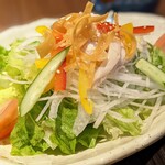 つぼ八 - 料理写真:つぼ八サラダ ハーフサイズ 308円