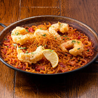海老の濃厚パスタパエリア