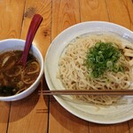 Gengetsu - 「つけ麺(醤油味)」1.5倍 880円