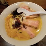 鶏ふじ - 焼豚鶏白湯麺