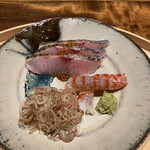 温石 - 黒ムツ・天然巻き海老