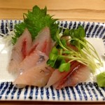 にしきや - 飛び魚の刺身（450円）