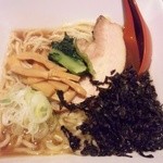 きはちらくはち - 背油たっぷり岩のりラーメン