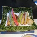 なだ万 - 野菜天麩羅