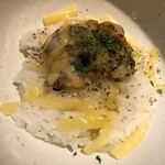 鴨出汁中華蕎麦 麺屋yoshiki - 浅利リゾット