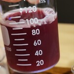 ビアーマーケットベース - ブルーベリーメイプルスムージー。ブルーベリー。