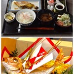 和食 酒肴 まさむら - ランチ・祝い鯛付き