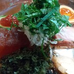 麺処 びぎ屋 - びぎ屋の冷やし醤油らーめんアップ