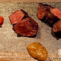 神戸炉釜工房 - ランプとイチボ　見事な火入れ