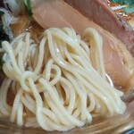 麺処 びぎ屋 - 麺の感じ