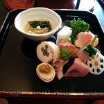 京料理くらもち - 奥はあなご