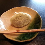 京料理くらもち - 葛餅のような和菓子と抹茶