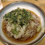 ふじ - 冷やし天ぷらそば1個