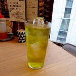 Biru Shokudou Dera - 緑茶ハイ 380円