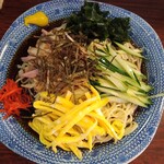 らうめん 麺坊 - 冷やし中華830円 大盛0円