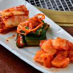 Assorted kimchi