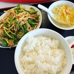 慶福飯店 - 青椒肉絲