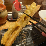 うどん居酒屋 江戸堀 - 竹輪天はもっと美味かった
