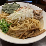 らーめんONE - 冷やしそば 海老味 中盛 300g 850円^ ^ とても夏向けです♪ 応援してます♪