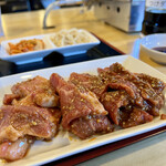 大衆ホルモンやきにく 煙力 - 甘辛ダレ焼肉定食